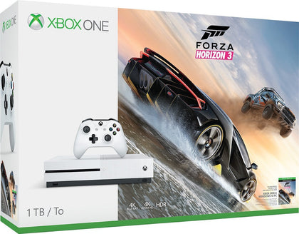 Xbox One S 1TB - Forza Horizon 3 Bundle + Extra Controller